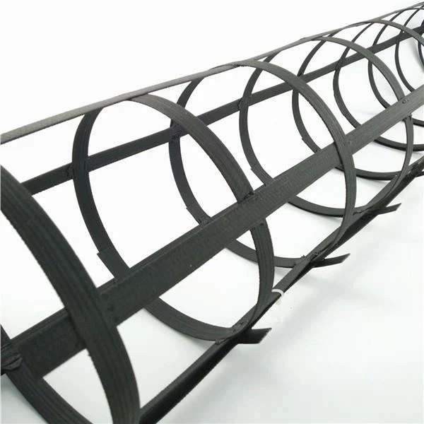 High Strength Steel Plastic Geogrid For Road Construction